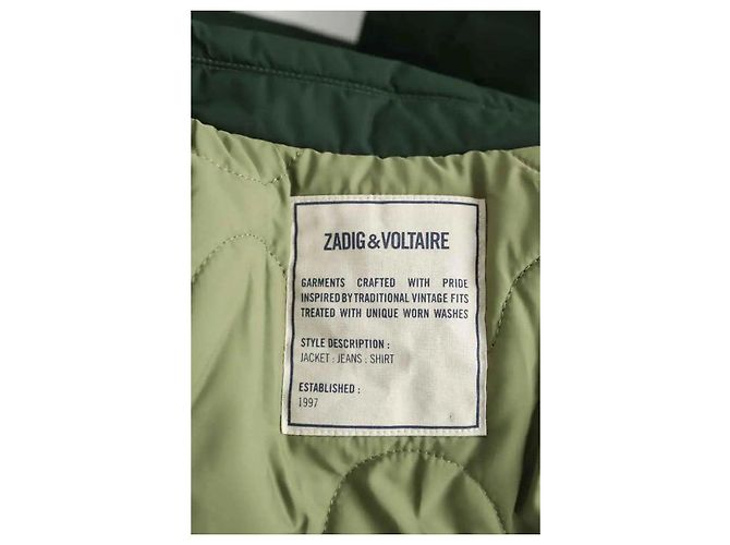 Zadig & Voltaire Cappotto kaki Cachi - vista 5
