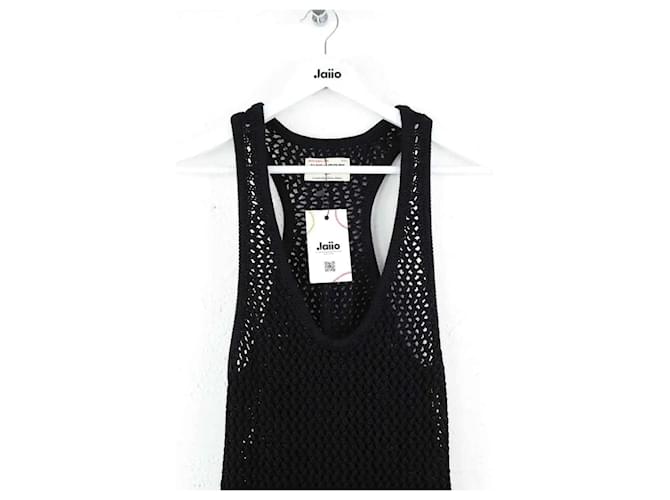 Zadig & Voltaire Vestido de algodón negro - vista 2