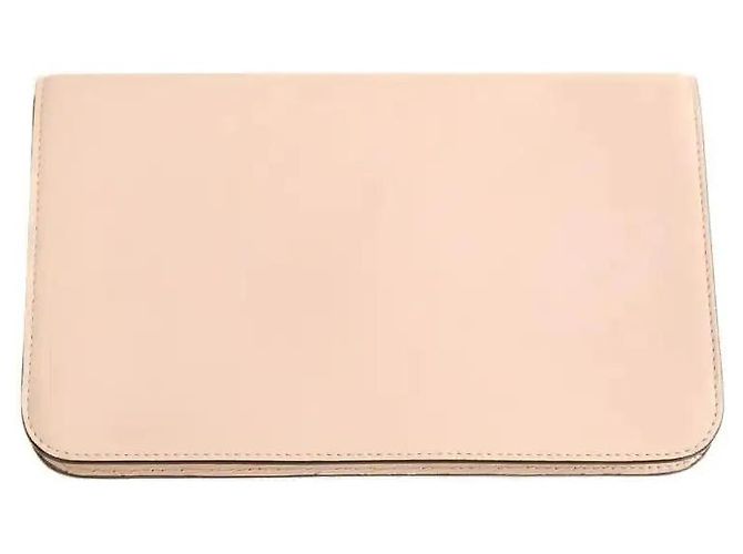 Fendi Clutch de cuero rojo Roja - vista 4