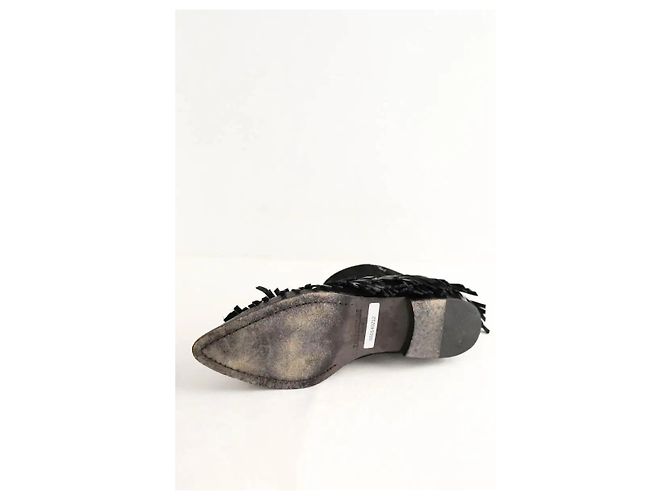 Zadig & Voltaire Botas de ante negro - vista 5