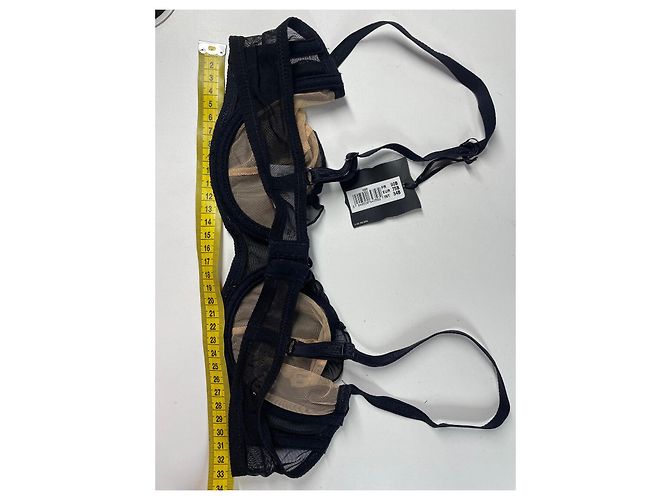 Schwarzer Spitzen-BH Chantal Thomass - Ansicht 9
