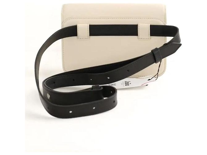 Zadig & Voltaire Marsupio in pelle ecru Crudo - vista 3