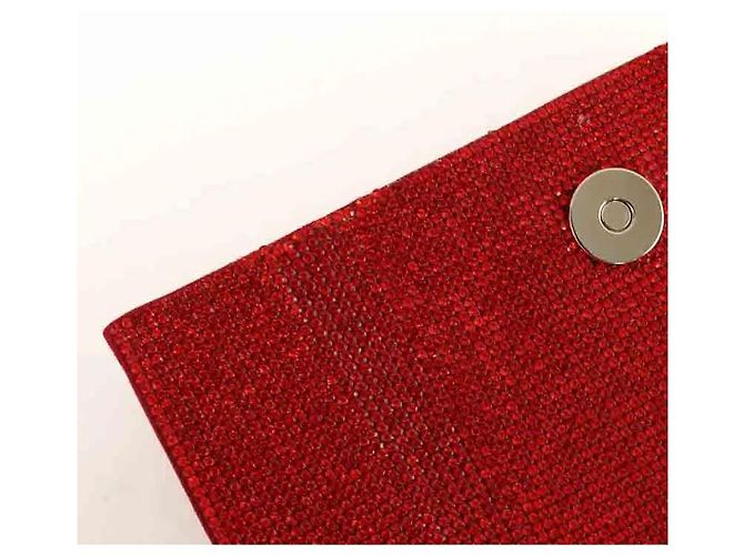 Autre Marque Borsa a tracolla in pelle rossa Rosso - vista 6