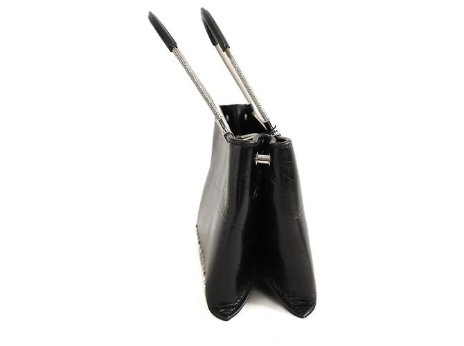 Alexander Wang Borsa in pelle nera Nero - vista 3