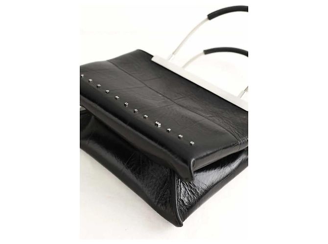 Alexander Wang Borsa in pelle nera Nero - vista 6