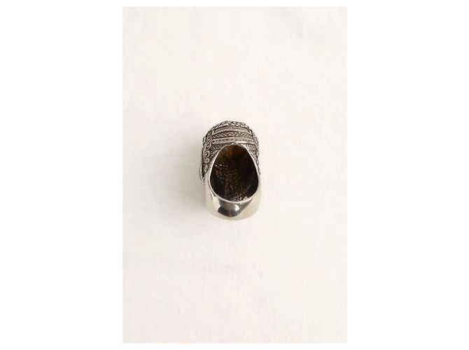 Zadig & Voltaire Silberner Ring Metall Größe 58 - Ansicht 3