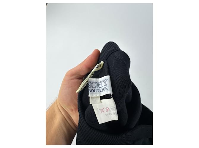 Vintage Givenchy Canvas-Polyester-Rock L Schwarz - Ansicht 11