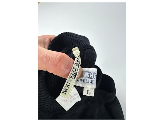 Vintage Givenchy Canvas-Polyester-Rock L Schwarz - Ansicht 12