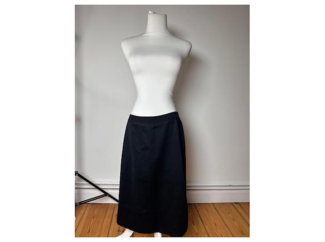 Vintage Givenchy Canvas-Polyester-Rock L Schwarz - Ansicht 13