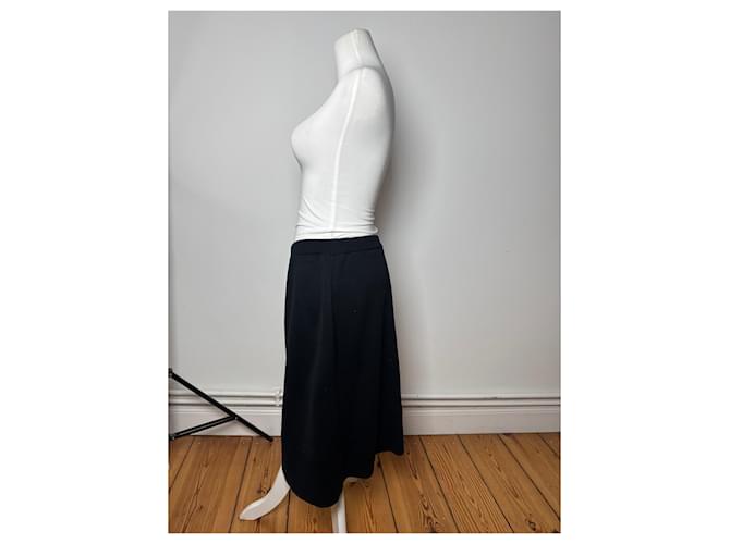 Vintage Givenchy Canvas-Polyester-Rock L Schwarz - Ansicht 14
