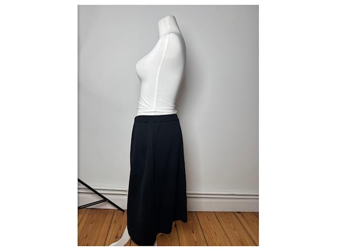 Vintage Givenchy Canvas-Polyester-Rock L Schwarz - Ansicht 2