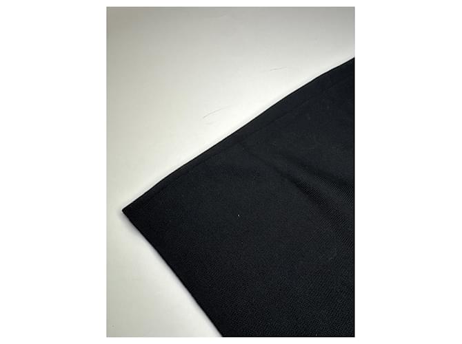 Vintage Givenchy Canvas-Polyester-Rock L Schwarz - Ansicht 6