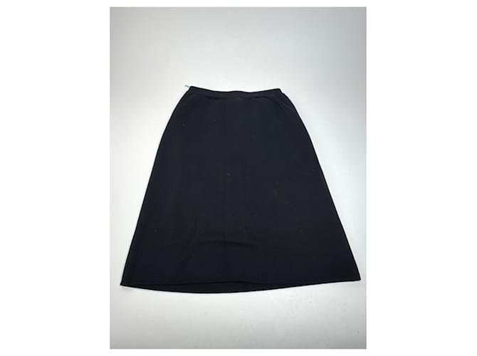 Vintage Givenchy Canvas-Polyester-Rock L Schwarz - Ansicht 9