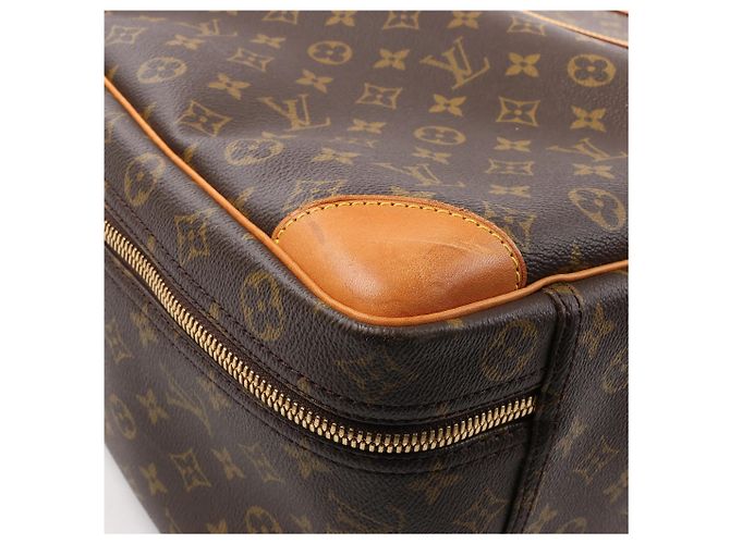 Borsa da Viaggio Louis Vuitton Monogram Canvas Sirius 60 M41402 Marrone - vista 10