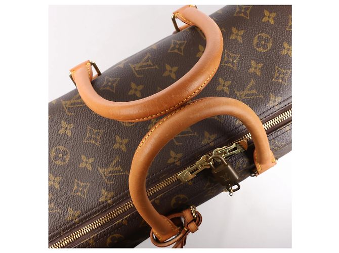 Borsa da Viaggio Louis Vuitton Monogram Canvas Sirius 60 M41402 Marrone - vista 6