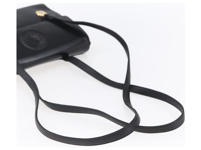 Versace Vintage Schultertasche aus Leder Schwarz - Ansicht 7