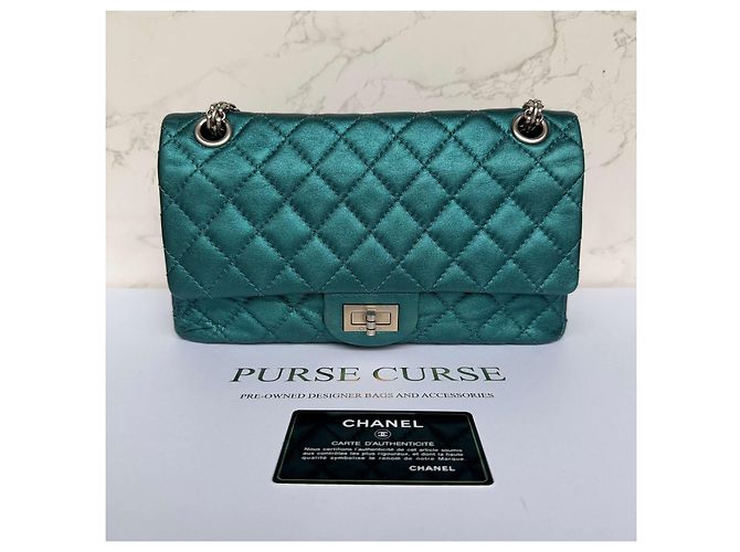 2.55 Chanel Wiederauflage 225 metallic blau - Ansicht 5