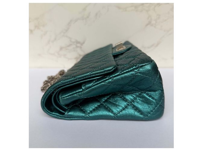 2.55 Chanel Wiederauflage 225 metallic blau - Ansicht 8