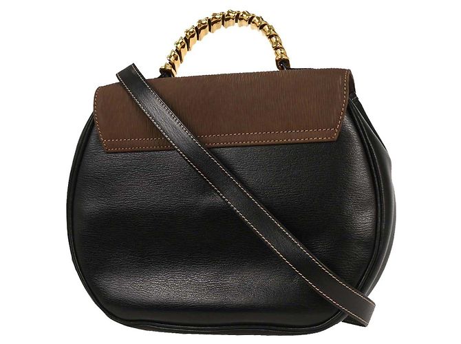 Borsa a spalla Loewe Velazquez in pelle Marrone - vista 2