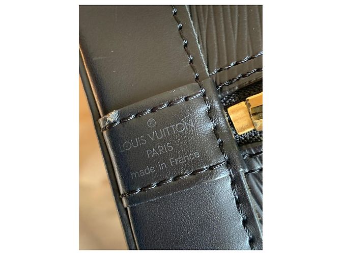Alma Borsa a mano Louis Vuitton in pelle nera Nero - vista 6