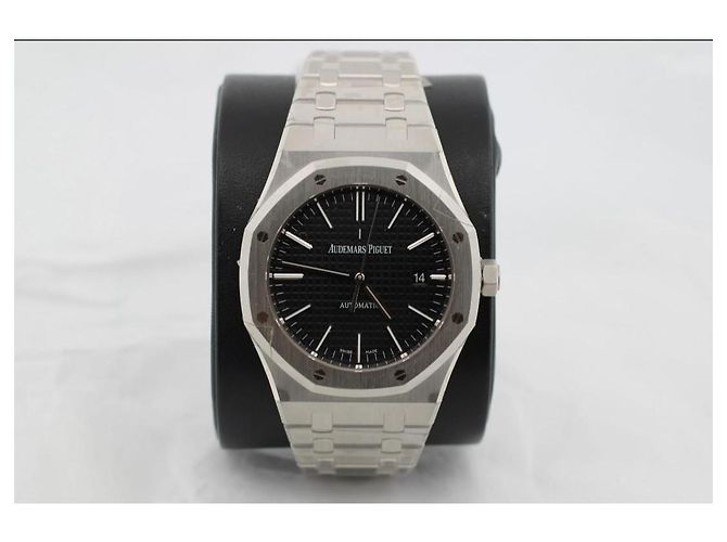 Autre Marque Audemars Piguet AP 15400 Orologio Automatico Acciaio Nero - vista 2