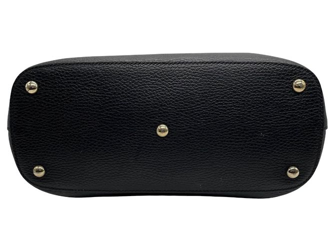 Borsa Gucci Swing Tote in pelle nera Nero - vista 8