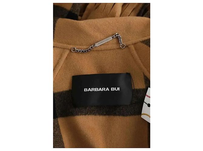 Barbara Bui Camel wool coat - view 5