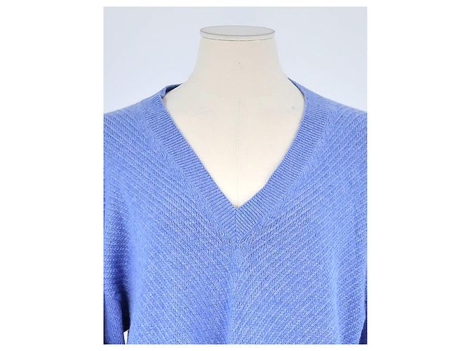 Barrie Abito in cashmere blu - vista 2