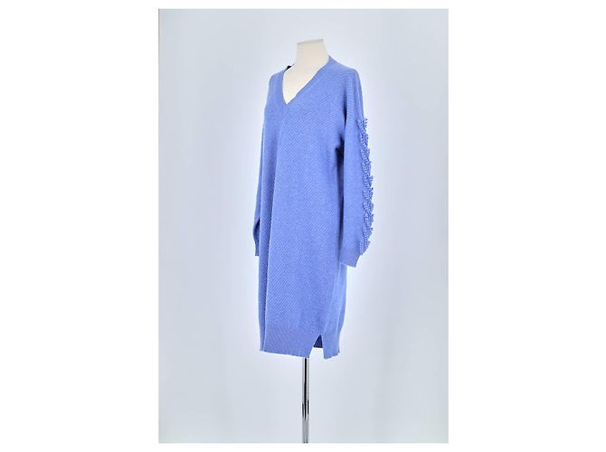 Barrie Abito in cashmere blu - vista 4