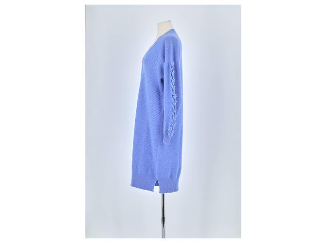 Barrie Abito in cashmere blu - vista 5