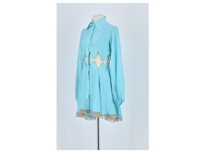 Cult Gaia Abito blu - vista 4