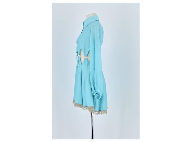 Cult Gaia Abito blu - vista 5