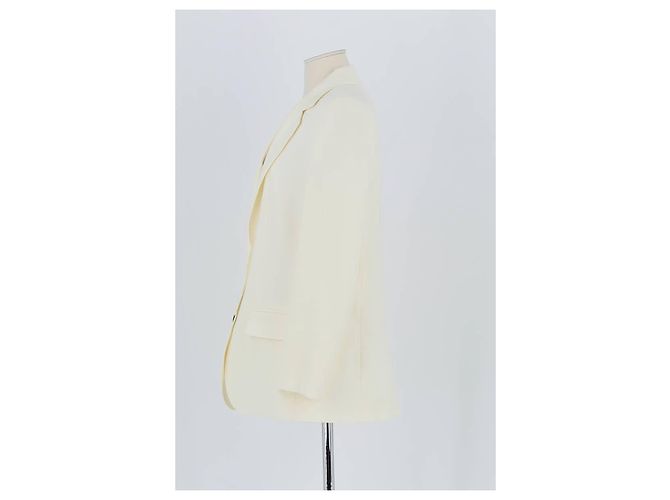 Hugo Boss Blazer de lino blanco - vista 5