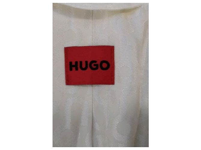 Hugo Boss Blazer de lino blanco - vista 7