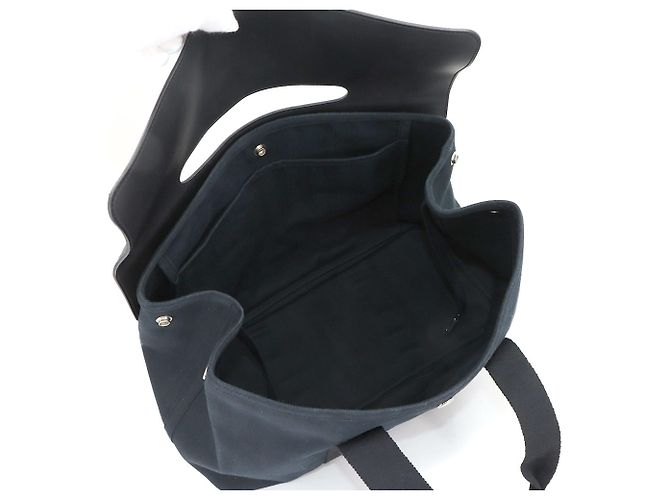 Borsa Hermès Valparaiso MM Nero - vista 7