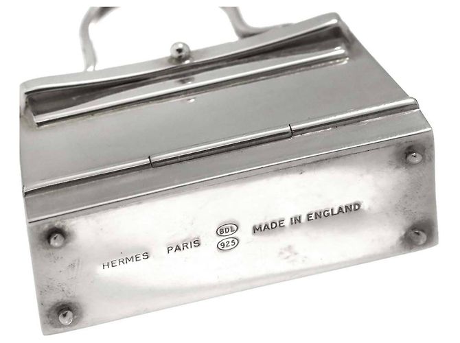 Hermès Hermes 925 Silber Kelly Motiv Anhänger - Ansicht 6