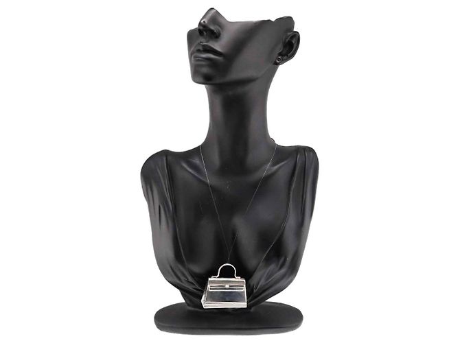Hermès Hermes 925 Silber Kelly Motiv Anhänger - Ansicht 8
