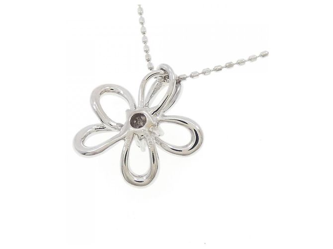 Autre Marque Collana di diamanti in oro bianco Au750 Argento - vista 4