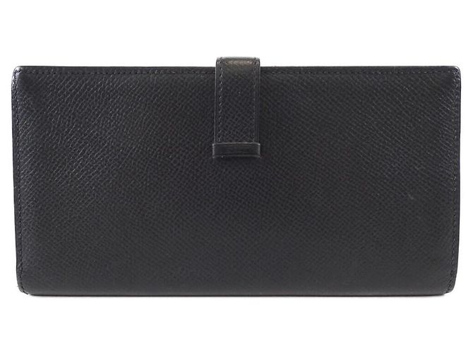 Cartera Larga Epsom Béarn de Hermès Negro - vista 2