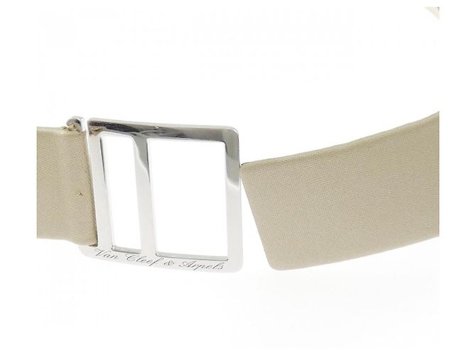 Halskette aus 750 Weißgold Van Cleef & Arpels Silber - Ansicht 5