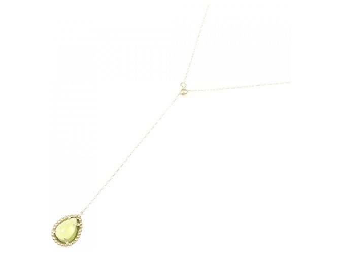 Autre Marque Collana in peridoto in oro giallo K10 D'oro - vista 2