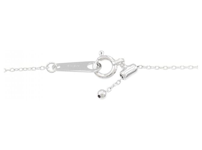 Autre Marque Au750 2way Flower Diamant-Halskette Silber - Ansicht 6