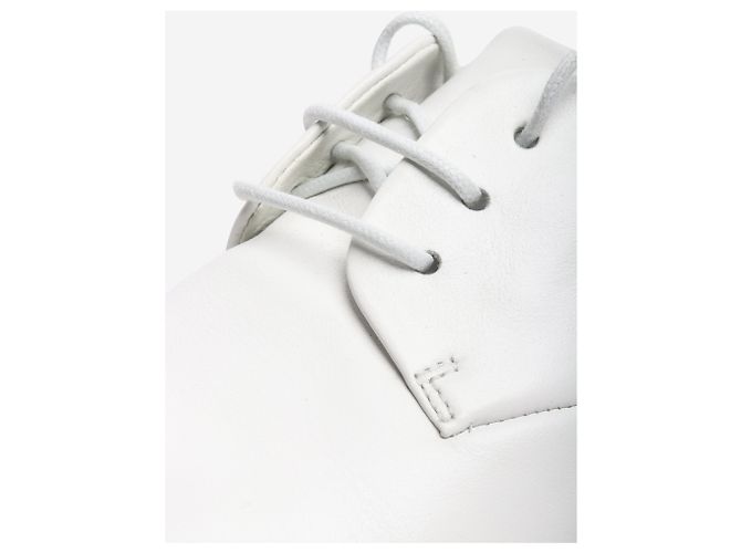 Marsèll Chaussures en cuir blanches à lacets - taille EU 38,5 - vue 5