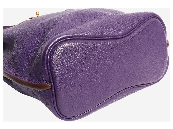 Hermès Borsa a spalla So Kelly 2010 viola Porpora - vista 4