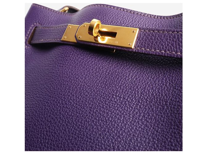 Hermès Borsa a spalla So Kelly 2010 viola Porpora - vista 5