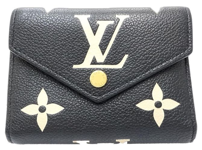Billetera plegable Louis Vuitton Negro Multicolor Monograma - vista 10