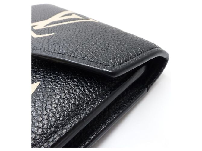 Billetera plegable Louis Vuitton Negro Multicolor Monograma - vista 4