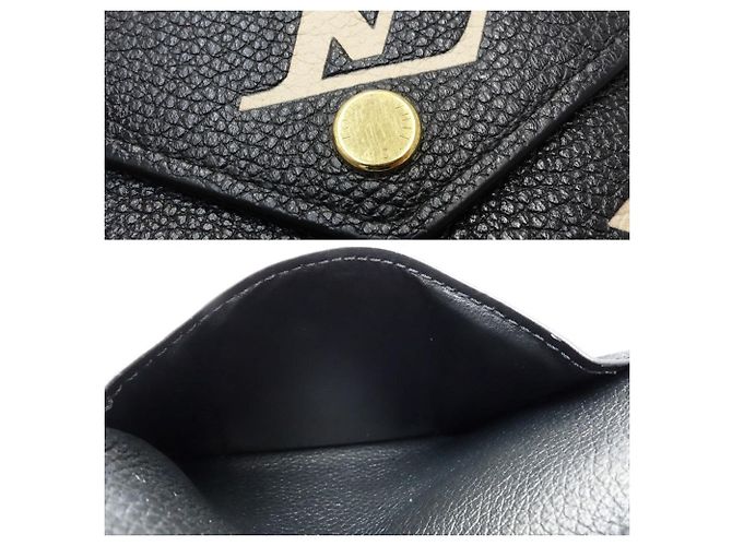 Billetera plegable Louis Vuitton Negro Multicolor Monograma - vista 9