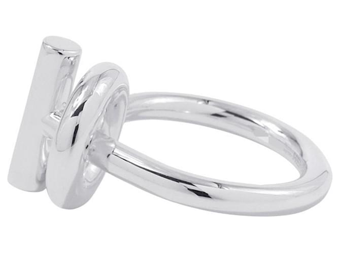 Ring Anello in Argento Hermès Echapee MM - vista 2