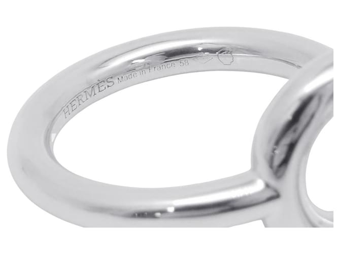 Ring Anello in Argento Hermès Echapee MM - vista 7